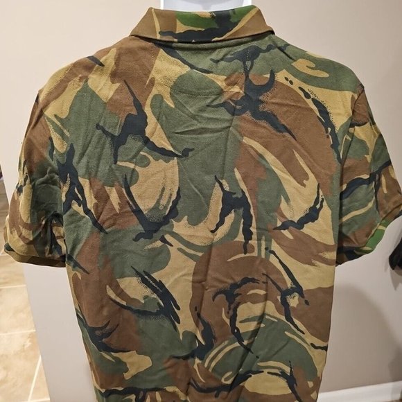 Polo Ralph Lauren Classic Fit Men Short Sleeve Camouflage Size Large Polo Style - Picture 2 of 4